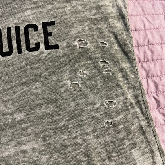 Distressed “Gym and Juice” Muscle Shirt S - Picture 9 of 9